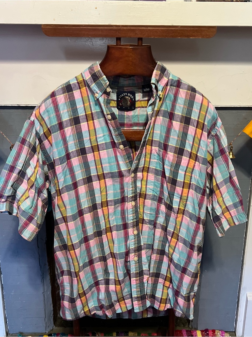 Plaid Button-Down